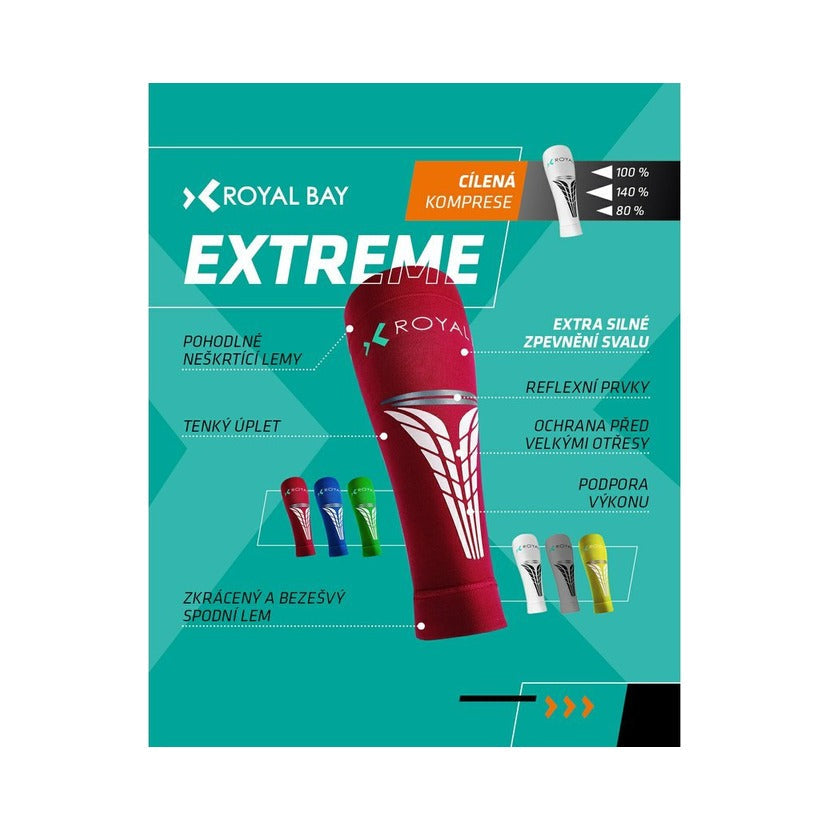 ROYAL BAY | Extreme lýtkové návleky + ponožky Low-cut