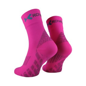 ROYAL BAY Ponožky High Cut — Růžová neon